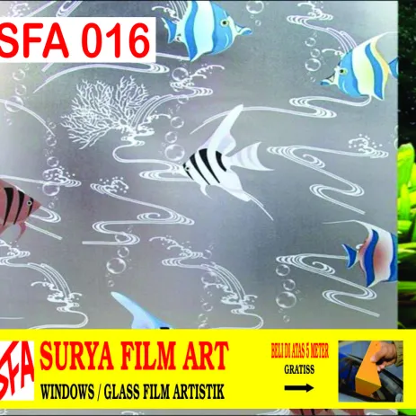 STICKER KACA MOTIF STICKER KACA MOTIF SFA 016 1 016