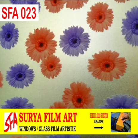 STICKER KACA MOTIF STICKER KACA MOTIF SFA 023 1 023