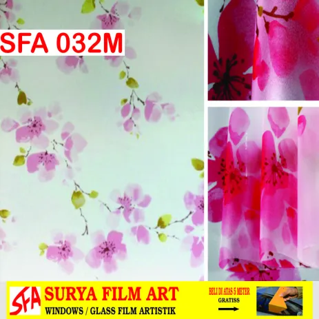 STICKER KACA MOTIF STICKER KACA MOTIF SFA 032M 2 038m2