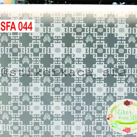 STICKER KACA MOTIF STICKER KACA MOTIF SFA 044 2 044a