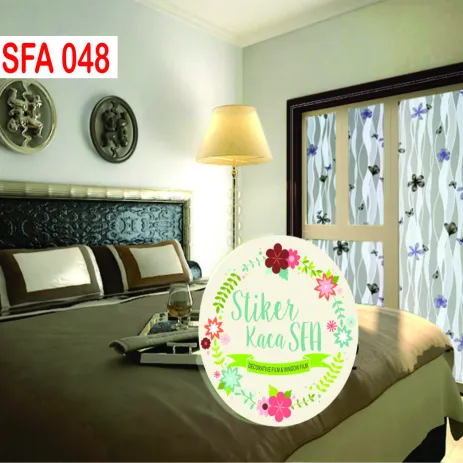 STICKER KACA MOTIF STICKER KACA MOTIF SFA 048 2 048a