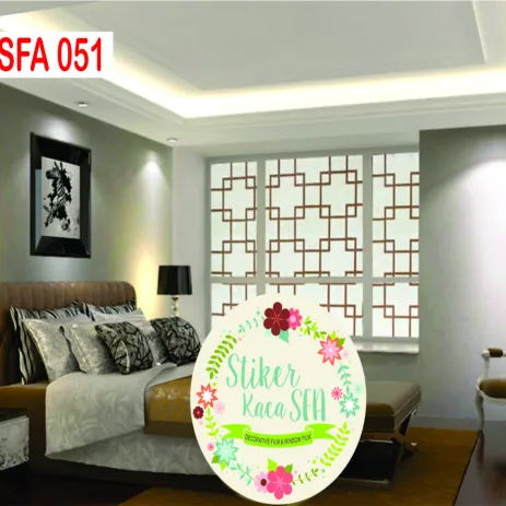 STICKER KACA MOTIF STICKER KACA MOTIF SFA 051 3 051b