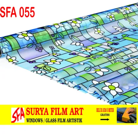 STICKER KACA MOTIF STICKER KACA MOTIF SFA 055 1 055