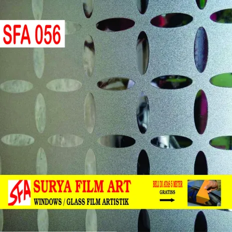 STICKER KACA MOTIF STICKER KACA MOTIF GLITTER SFA 056 1 056
