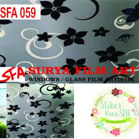 STICKER KACA MOTIF STICKER KACA MOTIF SFA 059 2 059a