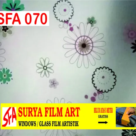 STICKER KACA MOTIF STICKER KACA MOTIF SFA 070 1 070