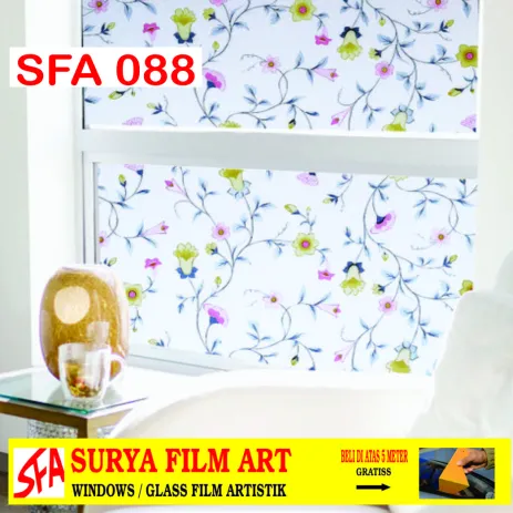 STICKER KACA MOTIF STICKER KACA MOTIF SFA 088 1 0881
