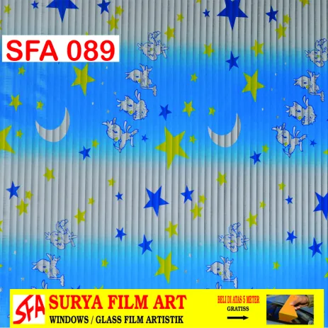 STICKER KACA MOTIF STICKER KACA MOTIF SFA089 1 0891