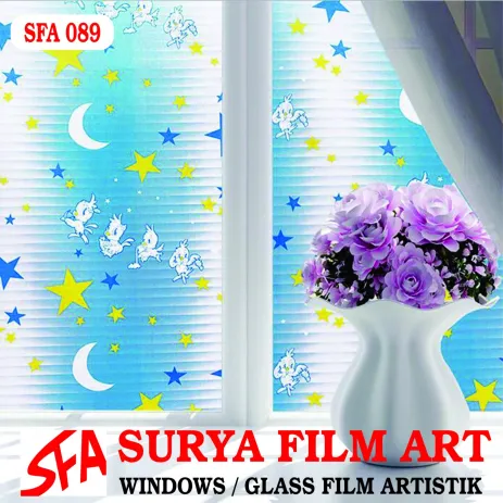 STICKER KACA MOTIF STICKER KACA MOTIF SFA089 2 089_2