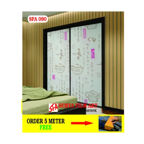 STICKER KACA MOTIF STICKER KACA MOTIF SFA 090 4 090a