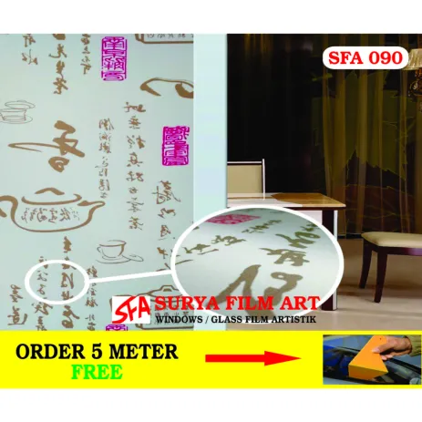 STICKER KACA MOTIF STICKER KACA MOTIF SFA 090 2 090c