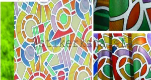 STICKER KACA MOTIF STICKER KACA MOTIF SFA 100 3 100c