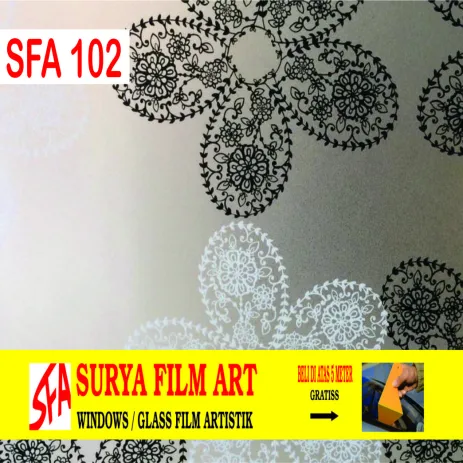 STICKER KACA MOTIF STICKER KACA MOTIF SFA 102 1 102
