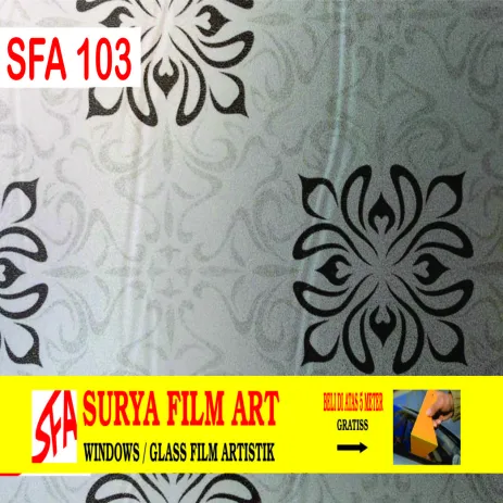 STICKER KACA MOTIF STICKER KACA MOTIF SFA 103 1 103