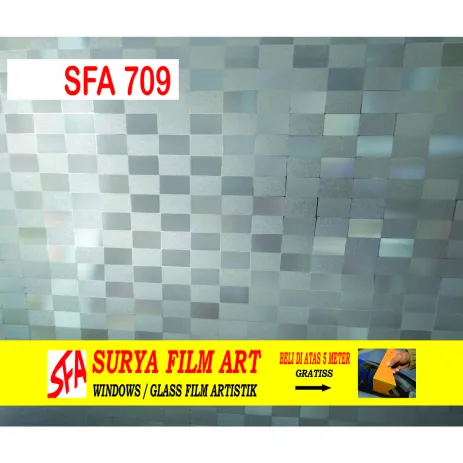 STICKER KACA MOTIF STICKER KACA MOTIF GLITTER SFA 709 2 12