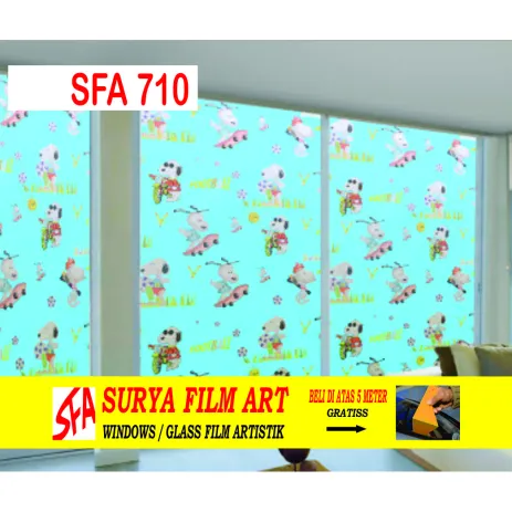 STICKER KACA MOTIF STICKER KACA MOTIF SFA 710 2 14