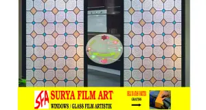 STICKER KACA MOTIF STIKER KACA MOTIF KACA GRAFIR ( NEW MOTIF ) 1 14