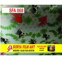 STICKER KACA MOTIF SFA 068