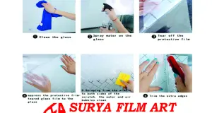 STICKER KACA MOTIF STICKER KACA MOTIF GLITTER SFA 162 5 3