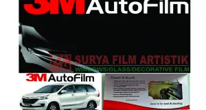 KACA FILM GEDUNG,RUMAH&MOBIL KACA FILM 3M BLACK BEAUTY ( FULL ) SMALL CAR 1 3m1