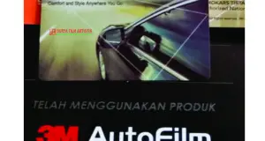 KACA FILM GEDUNG,RUMAH&MOBIL KACA FILM 3M BLACK BEAUTY ( MEDIUM CAR ) 2 3m2