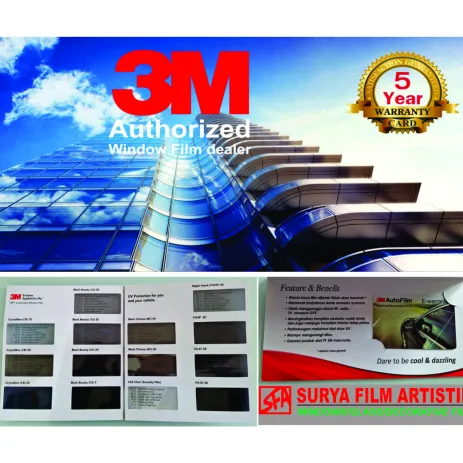 KACA FILM GEDUNG,RUMAH&MOBIL KACA FILM 3M BLACK BEAUTY ( LARGE CAR ) 5 3m7_gedung
