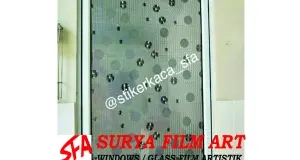 STICKER KACA MOTIF STICKER KACA MOTIF GLITTER SFA S14 2 41