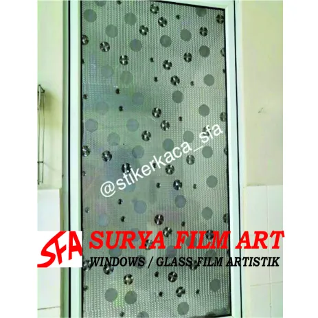STICKER KACA MOTIF STICKER KACA MOTIF GLITTER SFA S14 2 41
