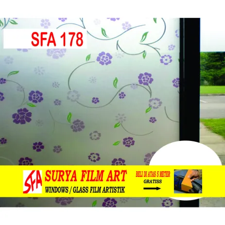 STICKER KACA MOTIF STICKER KACA MOTIF SFA 178 1 41