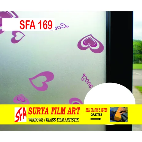 STICKER KACA MOTIF STICKER KACA MOTIF SFA 169 1 43