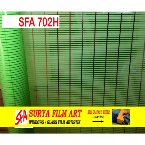 STICKER KACA MOTIF STICKER KACA MOTIF SFA 702 HIJAU 1 45
