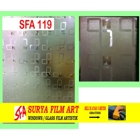 STICKER KACA MOTIF STICKER KACA MOTIF GLITTER SFA 119 1 5