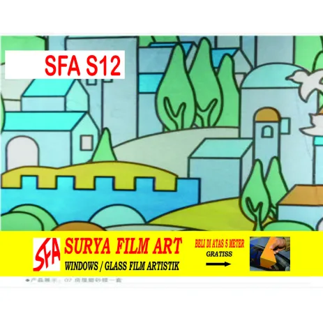 STICKER KACA MOTIF STICKER KACA MOTIF SFA S12 1 52