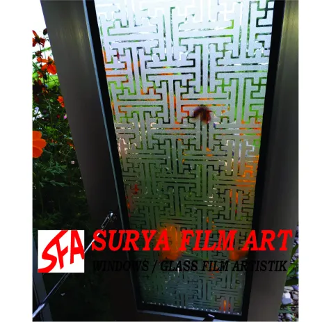 STICKER KACA MOTIF STICKER KACA MOTIF GLITTER SFA 123 3 56