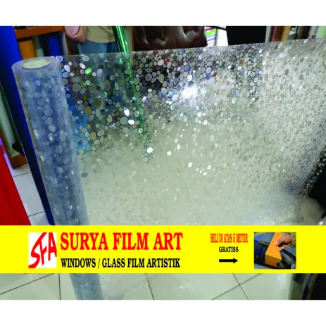 STICKER KACA MOTIF STIKER KACA MOTIF ABSTRAK GLITTER  3 6