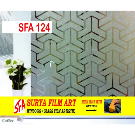 STICKER KACA MOTIF STICKER KACA MOTIF GLITTER TRANSFOMER ( SFA 124 ) 2 60