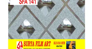 STICKER KACA MOTIF STICKER KACA MOTIF GLITTER SFA 141 2 61