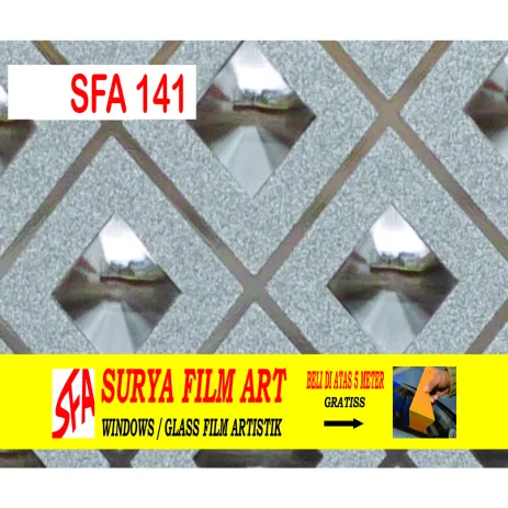 STICKER KACA MOTIF STICKER KACA MOTIF GLITTER SFA 141 2 61