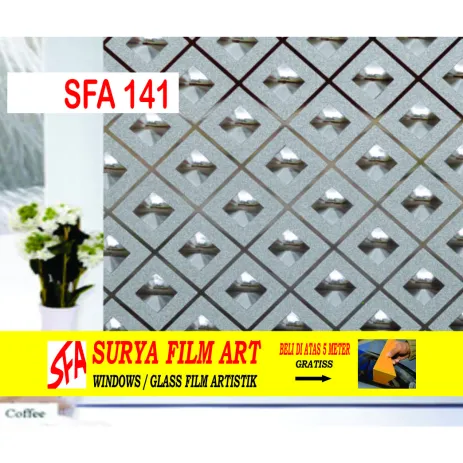 STICKER KACA MOTIF STICKER KACA MOTIF GLITTER SFA 141 1 62