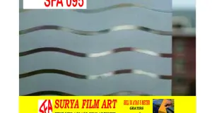 STICKER KACA MOTIF STICKER KACA MOTIF GLITTER SFA 095 1 65