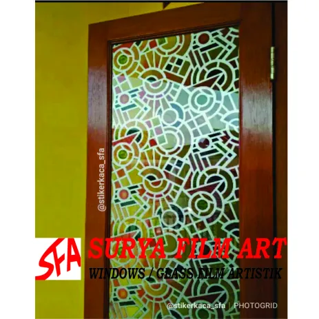 STICKER KACA MOTIF STICKER KACA MOTIF SFA 100 6 65