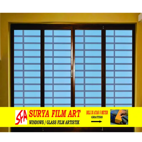 STICKER KACA MOTIF STICKER KACA MOTIF SFA 702 BIRU 2 702b