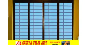 STICKER KACA MOTIF STICKER KACA MOTIF SFA 702 BIRU 2 702b
