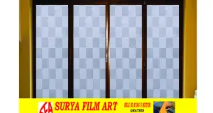 STICKER KACA MOTIF STICKER KACA MOTIF GLITTER SFA 709 3 709