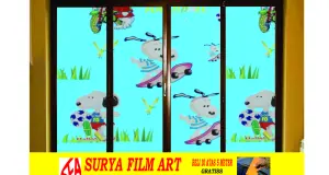 STICKER KACA MOTIF STICKER KACA MOTIF SFA 710 3 710