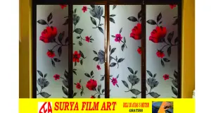 STICKER KACA MOTIF STICKER KACA MOTIF SFA 711 2 711