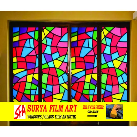 STICKER KACA MOTIF STICKER KACA MOTIF SFA ABSTRAK WARNA 2 abstrak_warna