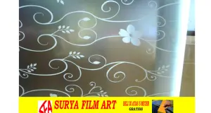 STICKER KACA MOTIF STICKER KACA MOTIF SFA 083 7 bunga