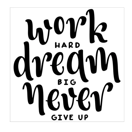 CUTTING STICKER CUTTING STICKER WORK HARD 1 c31