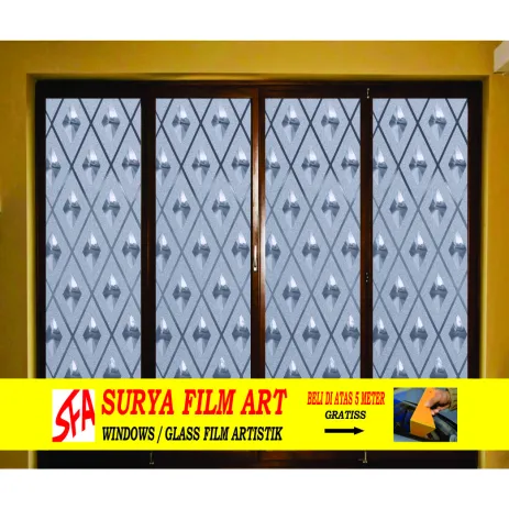STICKER KACA MOTIF STICKER KACA MOTIF GLITTER SFA 141 3 ht_140